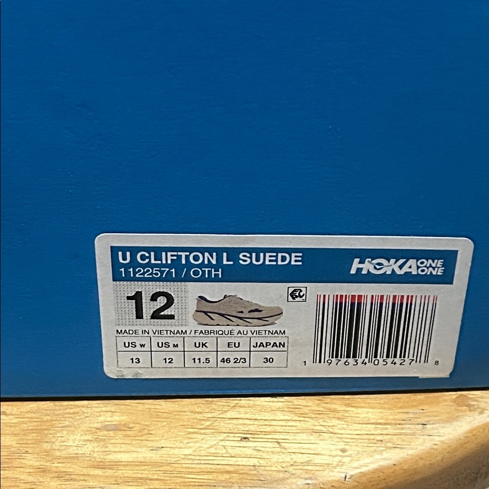 Hoka Clifton One L Suede 1122571–OTH - Picture 6 of 6